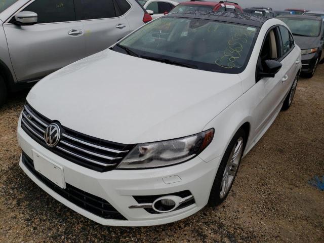 WVWFP7AN8HE500477 - 2017 VOLKSWAGEN CC R-LINE WHITE photo 2