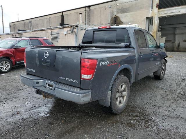 1N6AA0EJ9CN311742 - 2012 NISSAN TITAN S GRAY photo 4