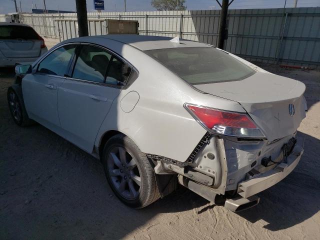 19UUA8F59EA004714 - 2014 ACURA TL TECH WHITE photo 3