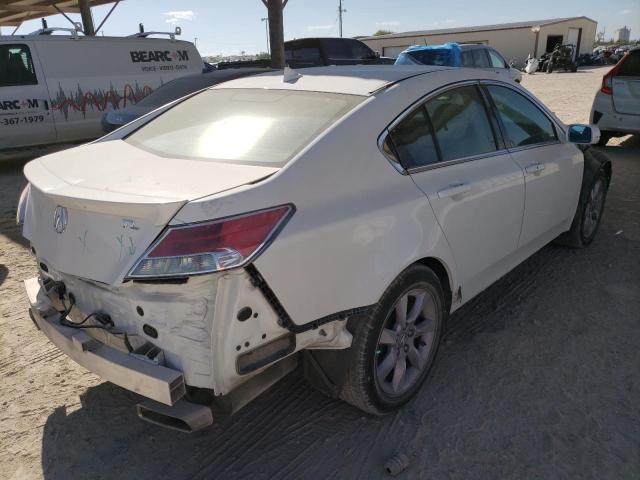 19UUA8F59EA004714 - 2014 ACURA TL TECH WHITE photo 4