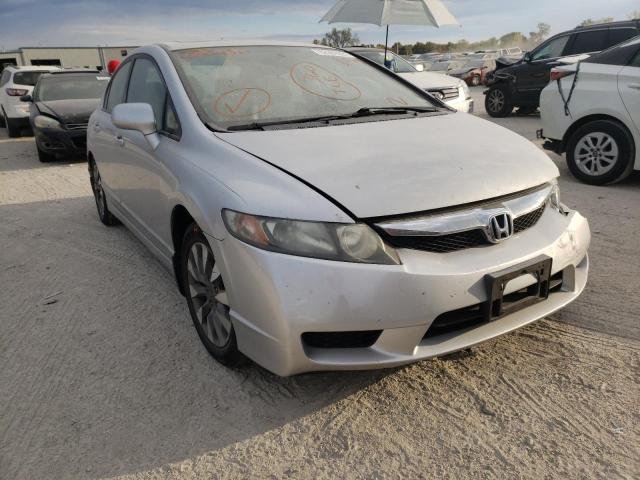 19XFA1F99AE020436 - 2010 HONDA CIVIC EXL SILVER photo 1