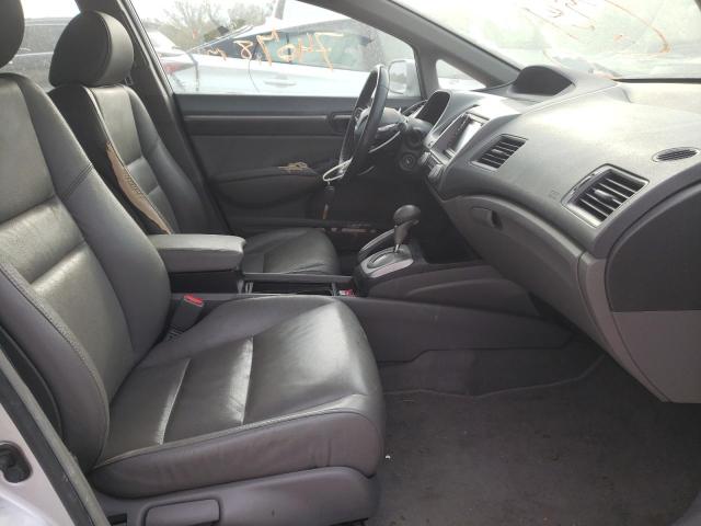 19XFA1F99AE020436 - 2010 HONDA CIVIC EXL SILVER photo 5