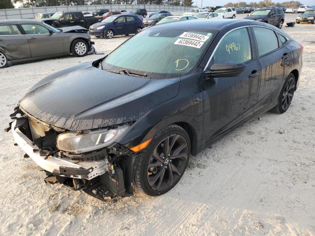 19XFC2F85LE023389 - 2020 HONDA CIVIC SPOR 黑色 照片 2