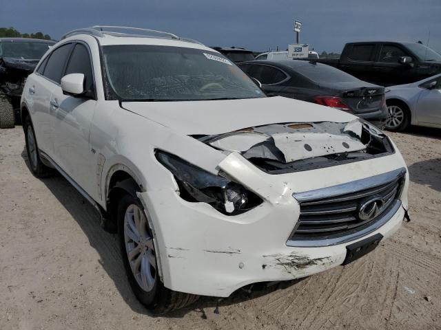 JN8CS1MU8GM671787 - 2016 INFINITI QX70 WHITE photo 1