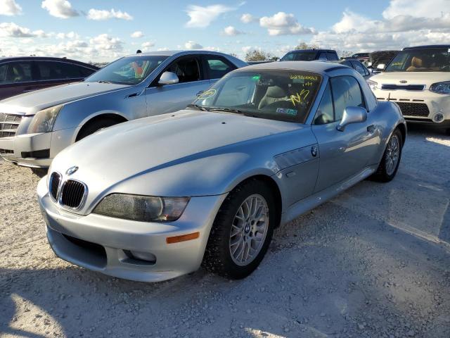 WBACN33411LK49192 - 2001 BMW Z3 2.5 SILVER photo 2