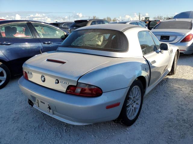 WBACN33411LK49192 - 2001 BMW Z3 2.5 SILVER photo 4