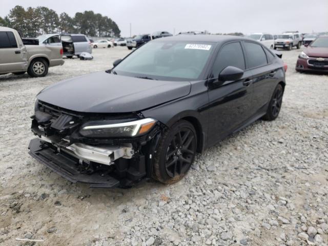 2HGFE2F50NH512484 - 2022 HONDA CIVIC SPOR BLACK photo 2