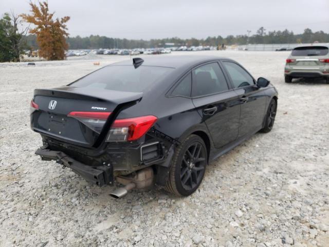 2HGFE2F50NH512484 - 2022 HONDA CIVIC SPOR BLACK photo 4