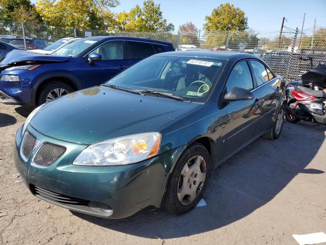 1G2ZF58B574150931 - 2007 PONTIAC G6 VALUE L GREEN photo 2