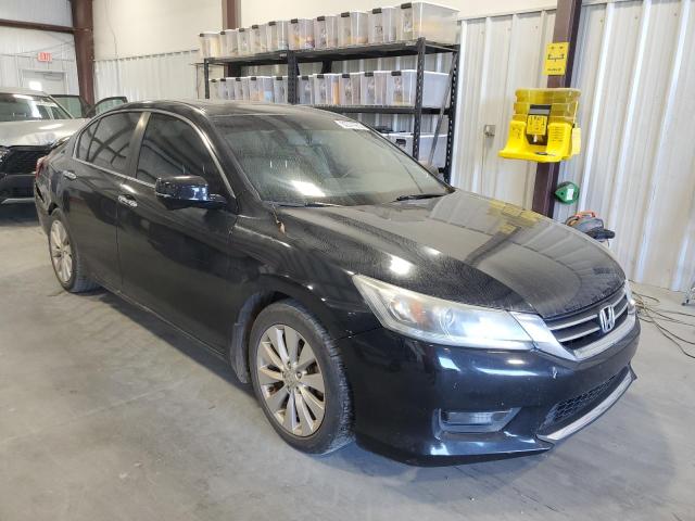 1HGCR2F82EA190639 - 2014 HONDA ACCORD EXL BLACK photo 1