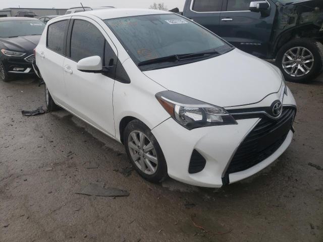 VNKKTUD31HA072429 - 2017 TOYOTA YARIS L WHITE photo 1