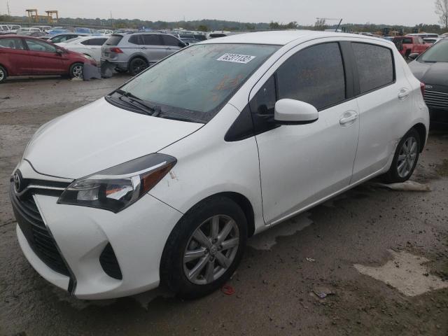 VNKKTUD31HA072429 - 2017 TOYOTA YARIS L WHITE photo 2