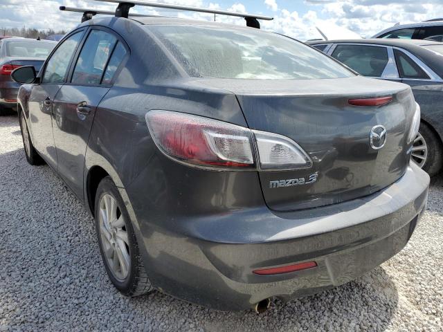 JM1BL1V7XC1650223 - 2012 MAZDA 3 I GRAY photo 3