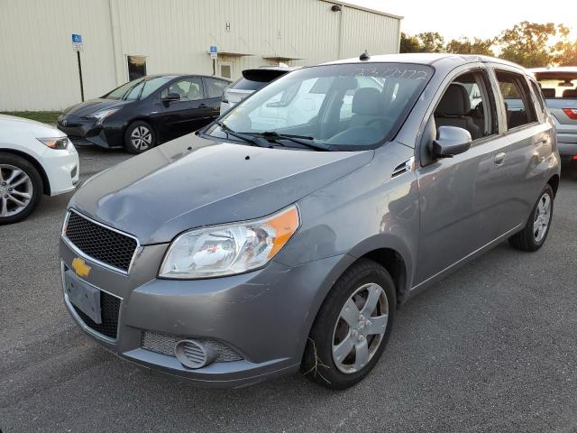 KL1TD6DE4AB099817 - 2010 CHEVROLET AVEO LS 灰色 照片 2