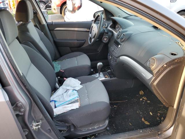 KL1TD6DE4AB099817 - 2010 CHEVROLET AVEO LS 灰色 照片 5