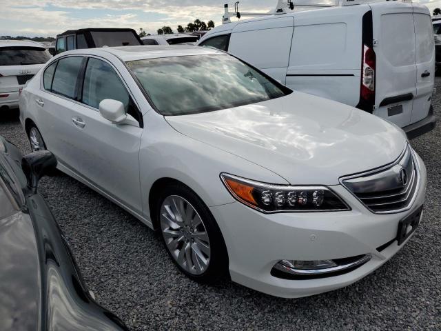 JH4KC1F99EC007707 - 2014 ACURA RLX ADVANC WHITE photo 1
