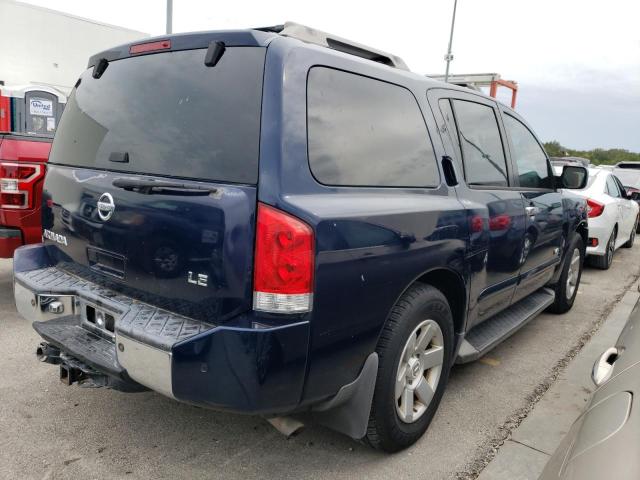 5N1AA08A56N723980 - 2006 NISSAN ARMADA SE BLUE photo 4