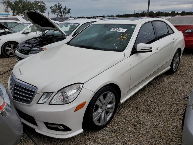 WDDHF8HB5BA372524 - 2011 MERCEDES-BENZ E350 WHITE photo 2