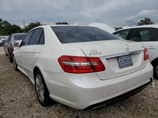 WDDHF8HB5BA372524 - 2011 MERCEDES-BENZ E350 WHITE photo 3