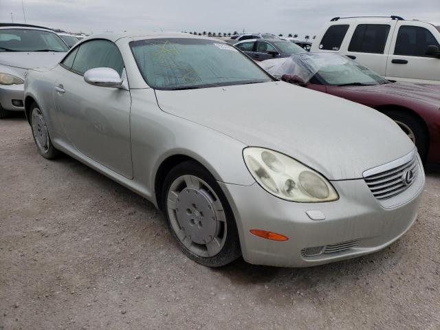 JTHFN48Y020019095 - 2002 LEXUS SC 430 SILVER photo 1