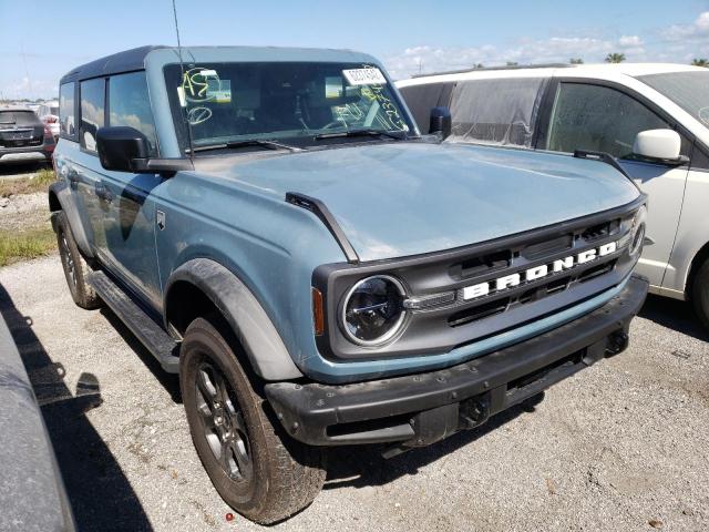 1FMDE5BH5MLA79832 - 2021 FORD BRONCO BAS TEAL photo 1