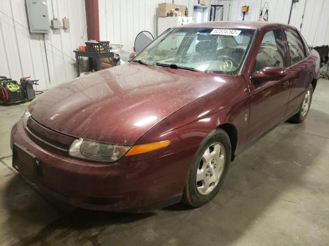 1G8JW52R5YY702317 - 2000 SATURN LS2 MAROON photo 2