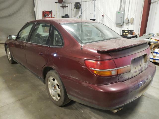 1G8JW52R5YY702317 - 2000 SATURN LS2 MAROON photo 3