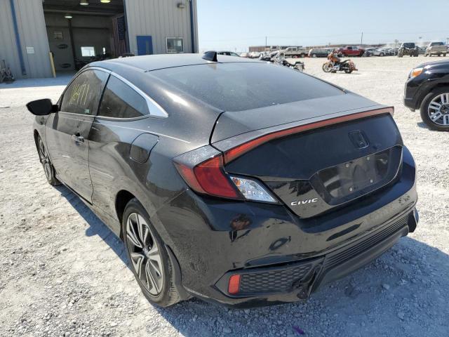 2HGFC3B72JH354940 - 2018 HONDA CIVIC EXL 黑色 照片 3
