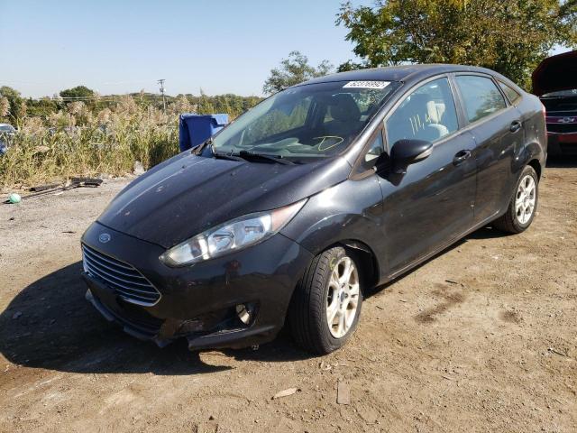 3FADP4BJXEM211338 - 2014 FORD FIESTA SE BLACK photo 2