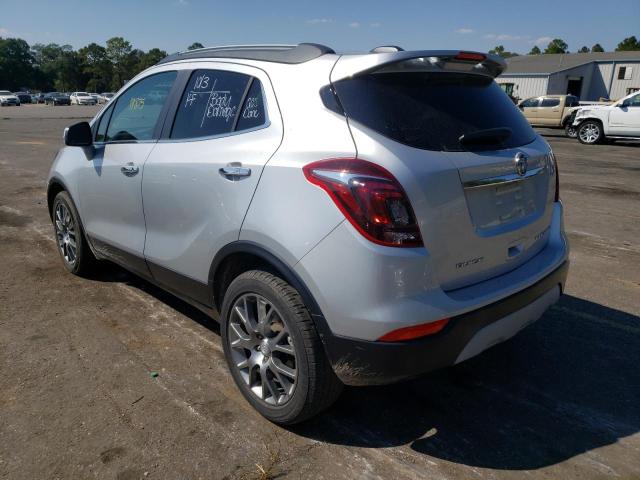 KL4CJ1SBXHB047285 - 2017 BUICK ENCORE SPO SILVER photo 3