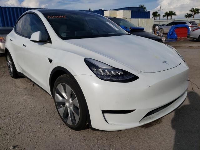 5YJYGDEE7LF049857 - 2020 TESLA MODEL Y أبيض صورة 1