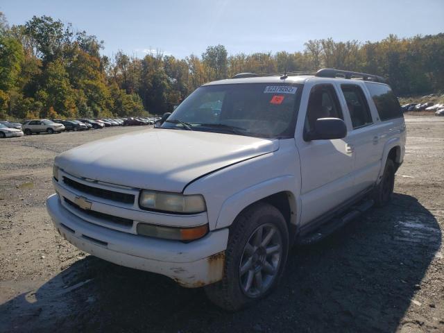 3GNFK16Z72G353681 - 2002 CHEVROLET SUBURBAN K WHITE photo 2