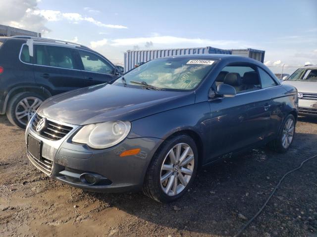 WVWBA71F78V046148 - 2008 VOLKSWAGEN EOS TURBO BLUE photo 2