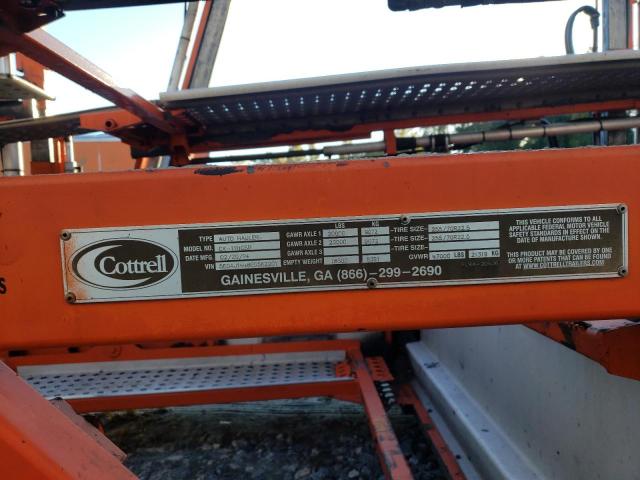 5E0AJ1448EG562201 - 2014 COTTRELL TRAILER ORANGE photo 10