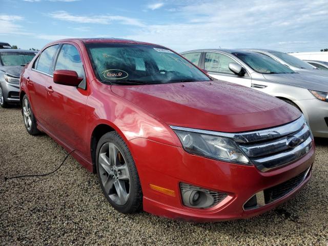 3FAHP0KC6AR205058 - 2010 FORD FUSION SPO BURGUNDY photo 1