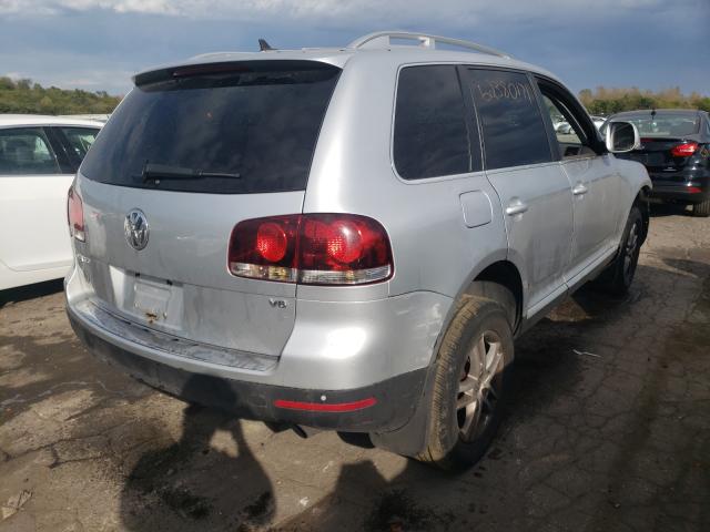 WVGBE77L39D024538 - 2009 VOLKSWAGEN TOUAREG 2 SILVER photo 4