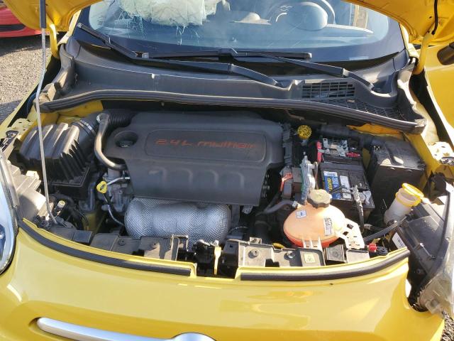 ZFBCFYCT0GP334870 - 2016 FIAT 500X TREKK YELLOW photo 7