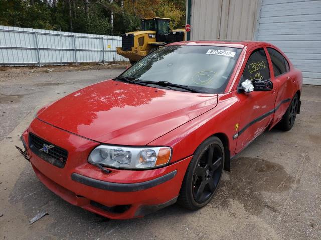 YV1RH52Y142353416 - 2004 VOLVO S60 R RED photo 2