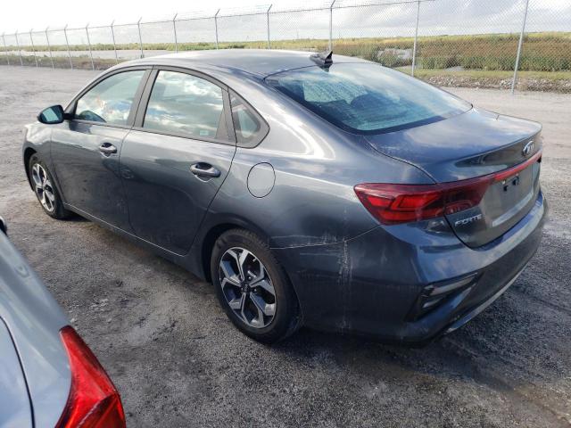 3KPF24AD4ME326684 - 2021 KIA FORTE FE GRAY photo 3