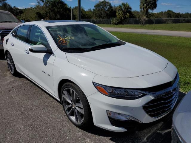 1G1ZE5SX8NF112221 - 2022 CHEVROLET MALIBU PRE თეთრი ფოტო 1