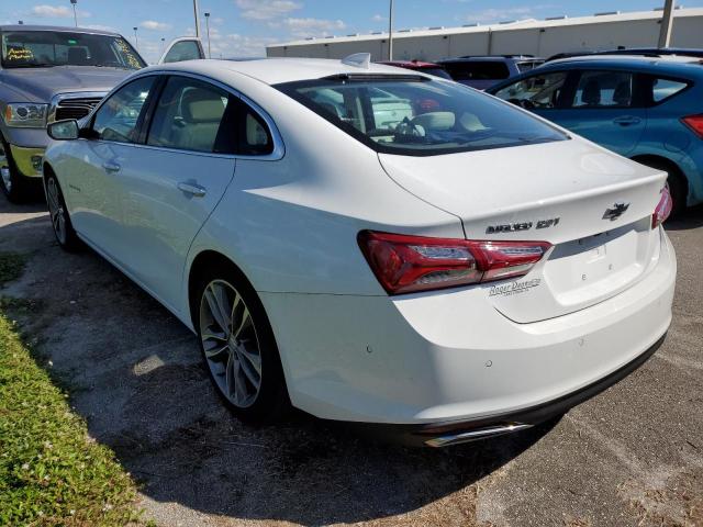 1G1ZE5SX8NF112221 - 2022 CHEVROLET MALIBU PRE WHITE photo 3