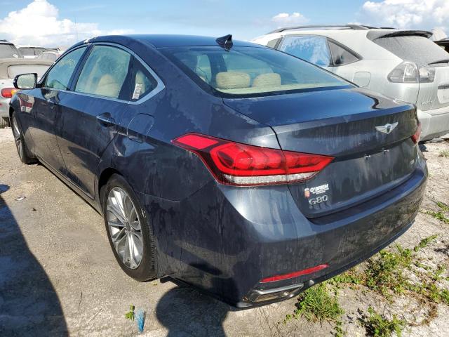 KMHGN4JEXHU195915 - 2017 GENESIS G80 BASE BLUE photo 3