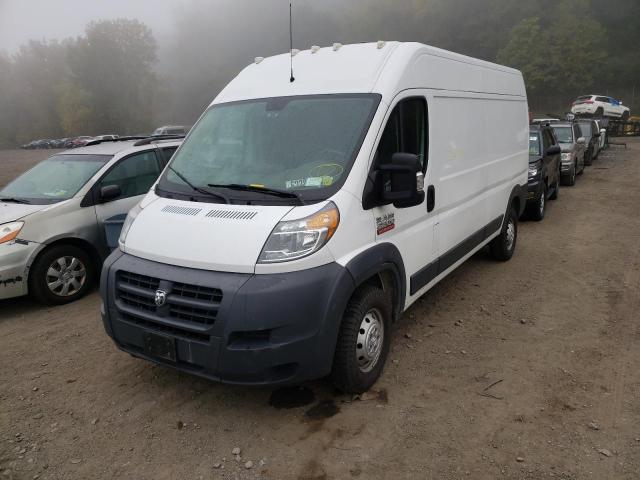 3C6TRVDG9JE149837 - 2018 RAM PROMASTER WHITE photo 2