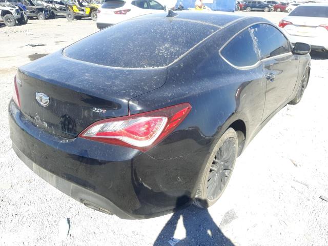 KMHHT6KD7EU115557 - 2014 HYUNDAI GENESIS CO BLACK photo 4