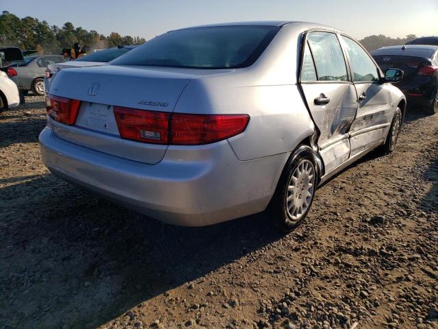 1HGCM56145A144782 - 2005 HONDA ACCORD DX SILVER photo 4