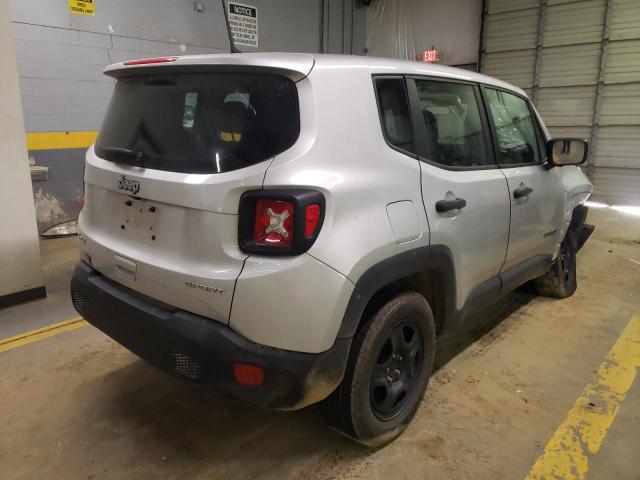 ZACCJBAB5JPJ47641 - 2018 JEEP RENEGADE S Gümüş foto 4