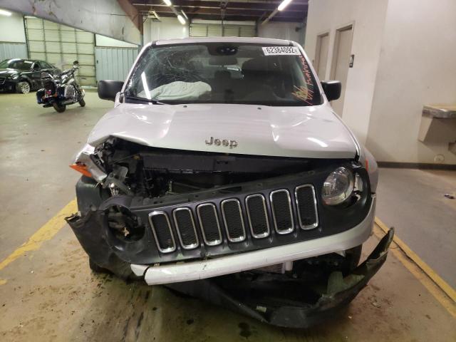 ZACCJBAB5JPJ47641 - 2018 JEEP RENEGADE S Gümüş foto 9