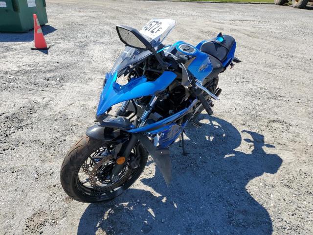 JKAEXEJ13JDA02869 - 2018 KAWASAKI EX650 J ლურჯი ფოტო 2