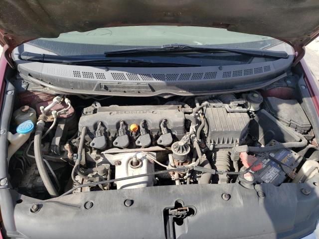 1HGFA16928L091612 - 2008 HONDA CIVIC EXL 红色 照片 7