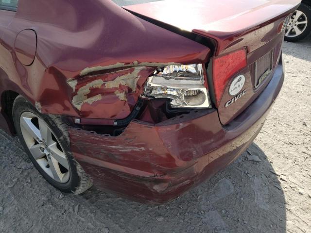 1HGFA16928L091612 - 2008 HONDA CIVIC EXL 红色 照片 9